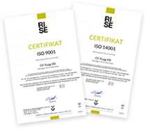 ISO 9001 Certifikat