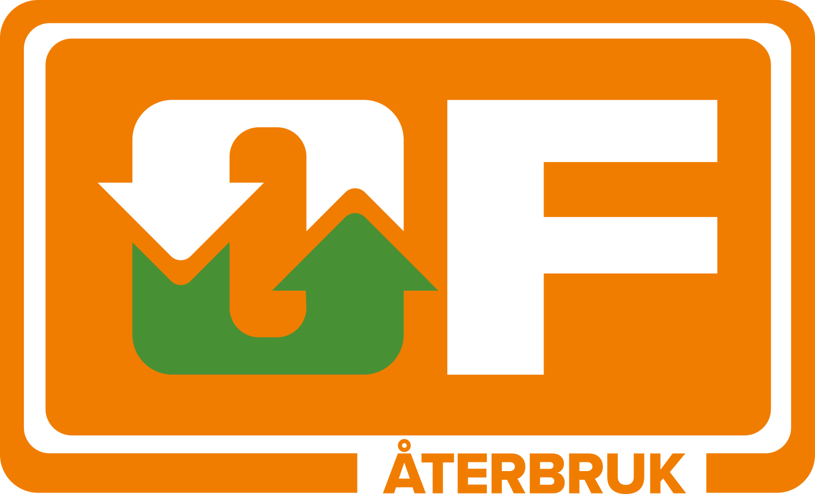 OF Bygg Återbruk Logotyp